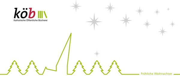Ein Weihnachtsgruß aus der Bücherei Delbrück